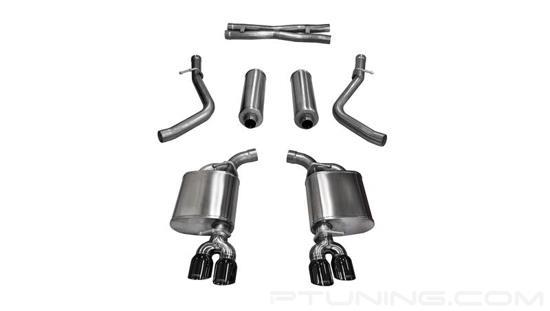 Picture of Sport 304 SS Cat-Back Exhaust System with Quad Rear Exit