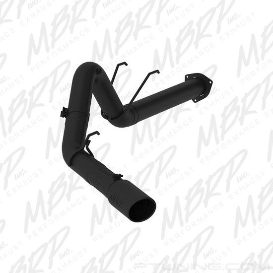 Picture of Black Series Aluminized Steel DPF-Back Exhaust System with Single Side Exit