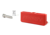 Picture of Trunk Handle - Red (Single Handle w/Hardware)