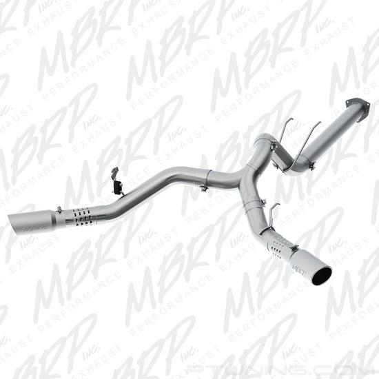 Picture of XP Series 409 SS Cool Duals DPF-Back Exhaust System with Split Side Exit