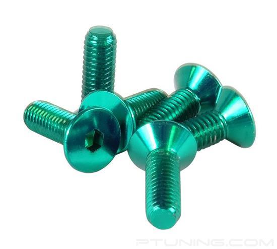 Picture of Steering Wheel Screw Upgrade Kit (Conical) - Green