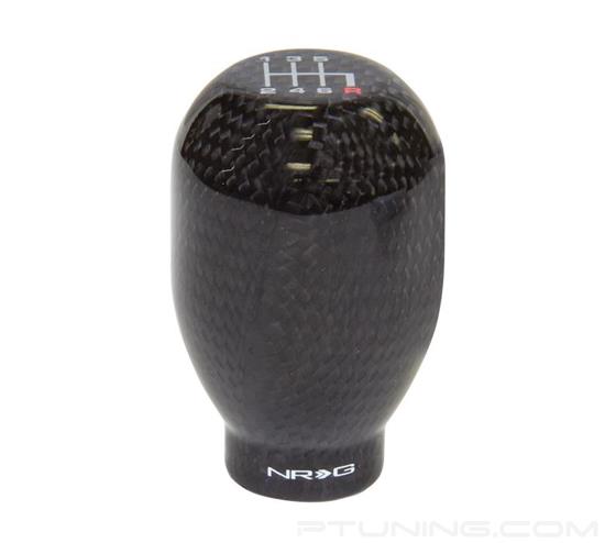 Picture of Universal Weighted Shift Knob 42mm - Black Carbon Fiber (6 Speed)