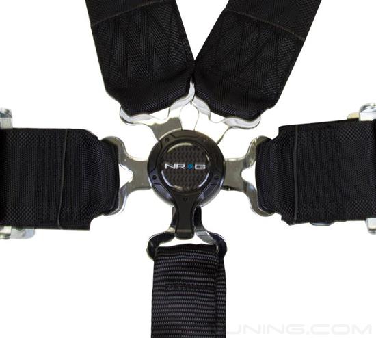 Picture of 6 Point Seat Belt Harness / Cam Lock - Black (3")