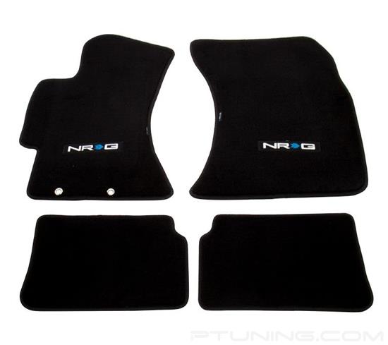 Picture of Floor Mats with NRG Logo - Black (4 Piece)