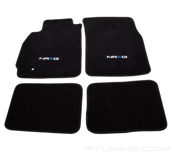 Picture of Floor Mats with NRG Logo - Black (4 Piece)