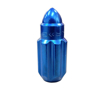 Picture of 500 Series Bullet Shape Steel Lug Nut Set M12-1.5 - Blue (21 Piece with Lock Key)