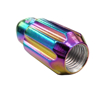 Picture of 500 Series Bullet Shape Steel Lug Nut Set M12-1.5 - Neochrome (21 Piece with Lock Key)