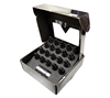 Picture of 500 Series Bullet Shape Steel Lug Nut Set M12-1.25 - Black (21 Piece with Lock Key)