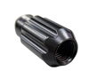 Picture of 500 Series Bullet Shape Steel Lug Nut Set M12-1.25 - Black (21 Piece with Lock Key)