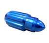 Picture of 500 Series Bullet Shape Steel Lug Nut Set M12-1.25 - Blue (21 Piece with Lock Key)