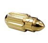 Picture of 500 Series Bullet Shape Steel Lug Nut Set M12-1.25 - Chrome Gold (21 Piece with Lock Key)