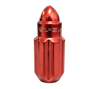 Picture of 500 Series Bullet Shape Steel Lug Nut Set M12-1.25 - Red (21 Piece with Lock Key)