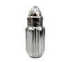 Picture of 500 Series Bullet Shape Steel Lug Nut Set M12-1.25 - Silver (21 Piece with Lock Key)