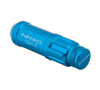 Picture of 700 Seris Steel Lug Nut Set with Dust Cap Cover M12-1.5 - Blue (21 Piece with Locks and Lock Socket)