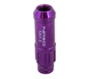 Picture of 700 Seris Steel Lug Nut Set with Dust Cap Cover M12-1.5 - Purple (21 Piece with Locks and Lock Socket)