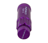 Picture of 700 Seris Steel Lug Nut Set with Dust Cap Cover M12-1.5 - Purple (21 Piece with Locks and Lock Socket)