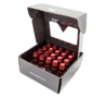 Picture of 700 Seris Steel Lug Nut Set with Dust Cap Cover M12-1.5 - Red (21 Piece with Locks and Lock Socket)