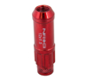 Picture of 700 Seris Steel Lug Nut Set with Dust Cap Cover M12-1.5 - Red (21 Piece with Locks and Lock Socket)