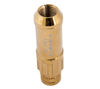 Picture of 700 Seris Steel Lug Nut Set with Dust Cap Cover M12-1.25 - Chrome Gold (21 Piece with Locks and Lock Socket)