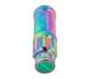 Picture of 700 Seris Steel Lug Nut Set with Dust Cap Cover M12-1.25 - Neochrome (21 Piece with Locks and Lock Socket)