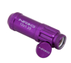 Picture of 700 Seris Steel Lug Nut Set with Dust Cap Cover M12-1.25 - Purple (21 Piece with Locks and Lock Socket)