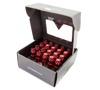 Picture of 700 Seris Steel Lug Nut Set with Dust Cap Cover M12-1.25 - Red (21 Piece with Locks and Lock Socket)