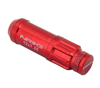 Picture of 700 Seris Steel Lug Nut Set with Dust Cap Cover M12-1.25 - Red (21 Piece with Locks and Lock Socket)