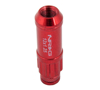 Picture of 700 Seris Steel Lug Nut Set with Dust Cap Cover M12-1.25 - Red (21 Piece with Locks and Lock Socket)