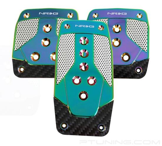 Picture of Aluminum Sport Pedal M/T - Neochrome/Black Carbon