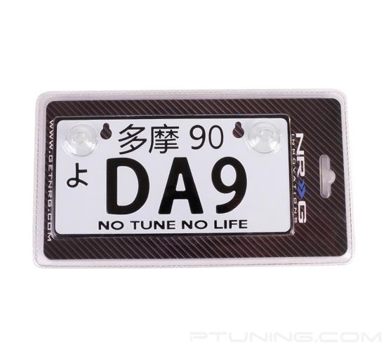 Picture of JDM Style Mini License Plate with DA9 Logo