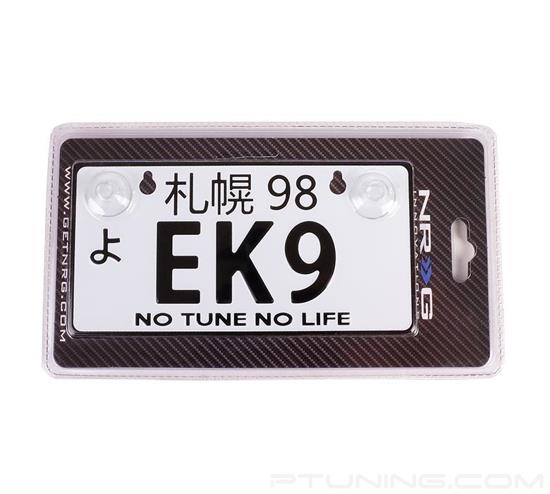 Picture of JDM Style Mini License Plate with EK9 Logo
