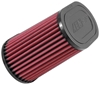 Picture of DryFlow Synthetic Air Filter - Red, Oval, Tapered