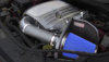 Picture of APEX Series Shielded Box Steel Wrinkle Black Cold Air Intake System with MaxFlow 5 Layer Oiled Blue Filter