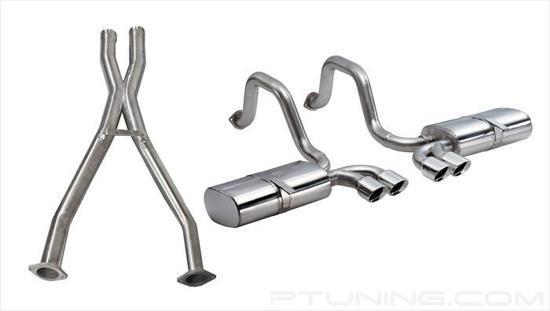 Picture of Sport 304 SS Cat-Back Exhaust System with Quad Rear Exit