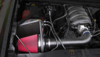 Picture of APEX Series Shielded Box Steel Wrinkle Black Cold Air Intake System with DryFlow 3D Red Filter