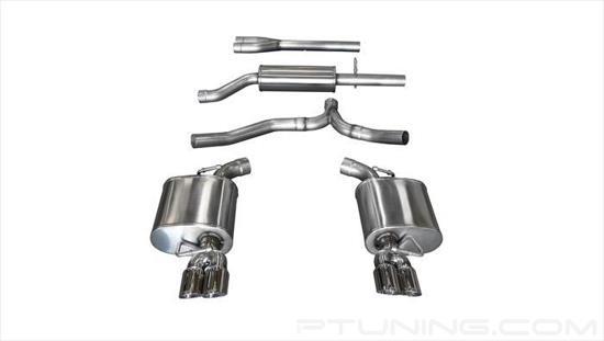 Picture of Sport 304 SS Cat-Back Exhaust System with Quad Rear Exit
