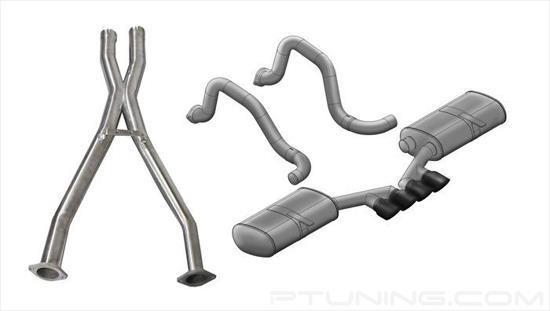 Picture of Sport 304 SS Cat-Back Exhaust System with Quad Rear Exit