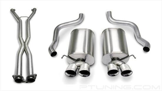 Picture of Sport 304 SS Cat-Back Exhaust System with Quad Rear Exit