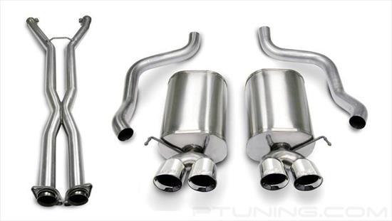 Picture of Sport 304 SS Cat-Back Exhaust System with Quad Rear Exit