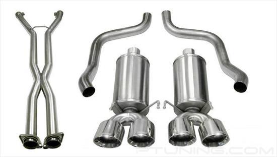 Picture of Xtreme 304 SS Cat-Back Exhaust System with Quad Rear Exit