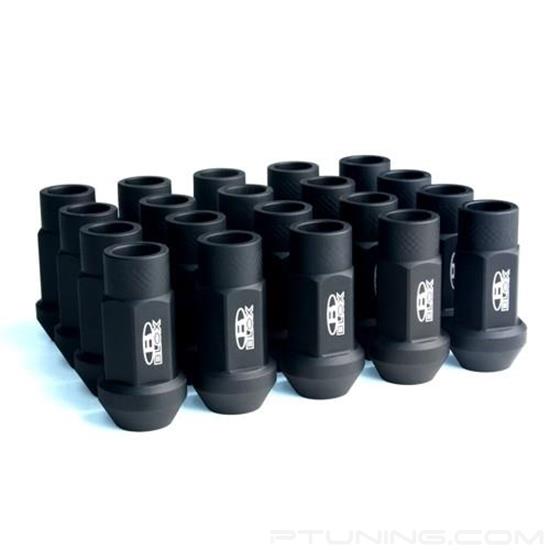 Picture of Street Series Flat Black Cone Seat Forged Lug Nuts