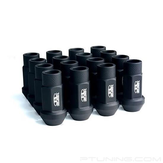 Picture of Street Series Flat Black Cone Seat Forged Lug Nuts