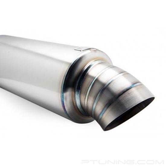 Picture of Street Series Exhaust Muffler with Turndown Tip (3" ID, 3" OD)
