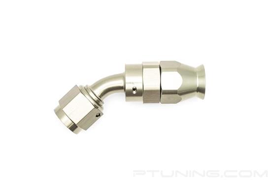 Picture of PTFE Swivel 45 Degree Hose End - 6AN