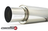 Picture of Revolution RS Round Exhaust Muffler with Removable SUS Tip (2.5" Center ID, 2.5" Center OD, 11.8" Length)