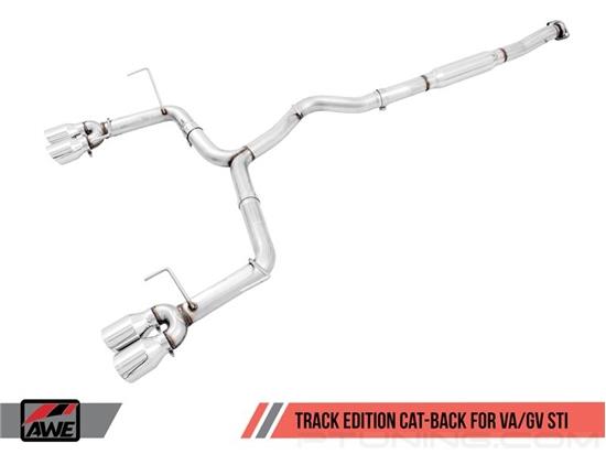 Picture of Track Edition Exhaust System, Non-Resonated