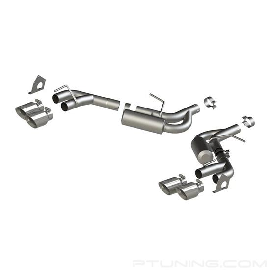 Picture of Pro Series 304 SS Axle-Back Exhaust System with Quad Rear Exit