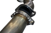 Picture of Stainless Steel Cat-Back Exhaust System with Single Muffler, Dual Titanium Burnt Tips