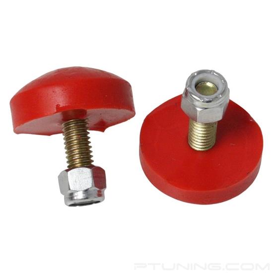 Picture of Low Profile Button Head Bump Stops - Red