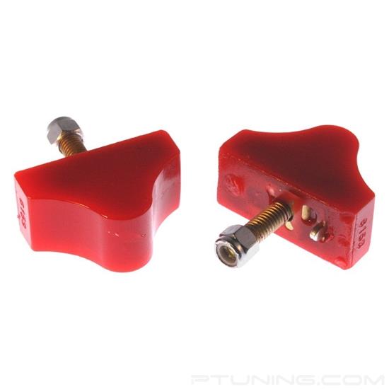 Picture of Front Lower Single hump Control Arm Bump Stops - Red